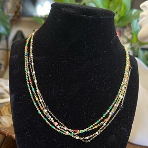 dainty stainless steel chain necklace choker